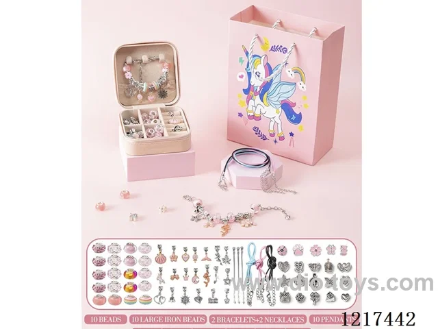 Pandora DIY Unicorn Pink Set(34PCS)