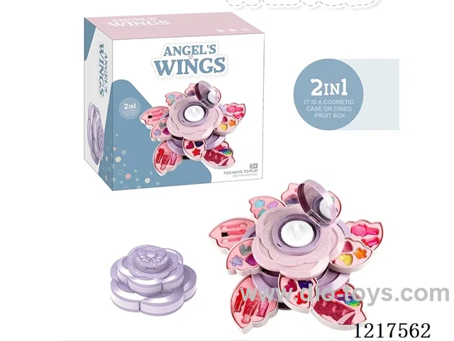 Triple Rotating Tray makeup set
