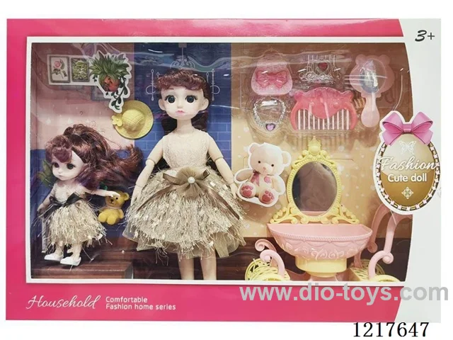12 inch+6 inch dolls