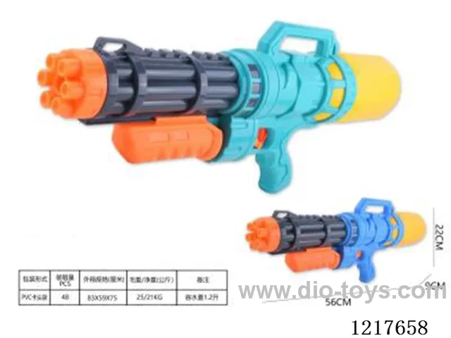 Inflatable water gun