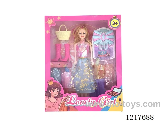 11 inch  Barbie Solid Handle