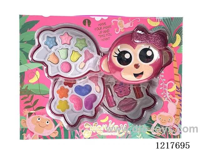 Children's makeup set-Three Layers Cosmetic Case