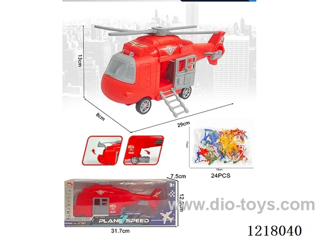 Stowage Fire Scenario Inertia Transport Plane + 24 Soldiers