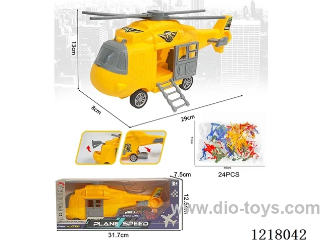 Stowage Rescue Scenario Inertia Transport Aircraft + 24 Soldiers