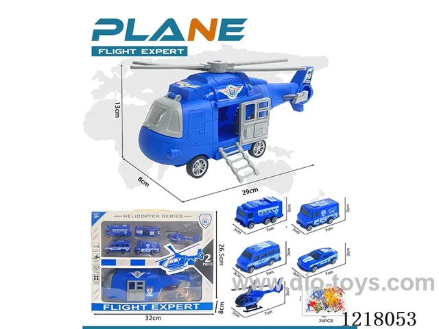 Inertia Helicopter for Police Scene