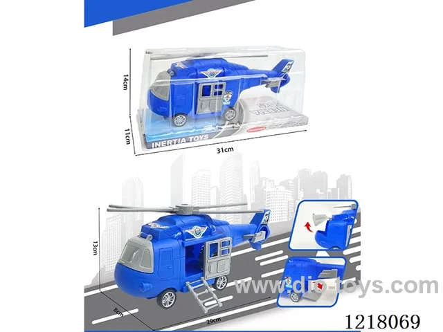 Organize Police Inertia Helicopter