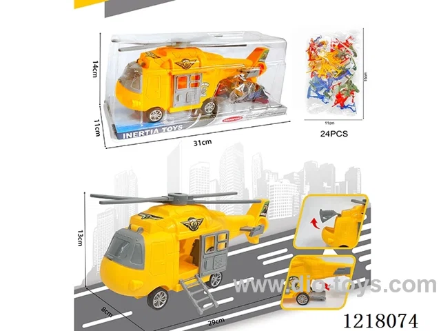 Stowage Rescue Scenario Inertia Transport + 24 Soldiers