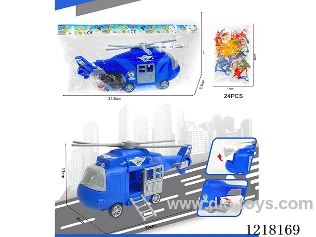 Stowage Police Scenario Inertia Transport Aircraft + 24 Soldiers