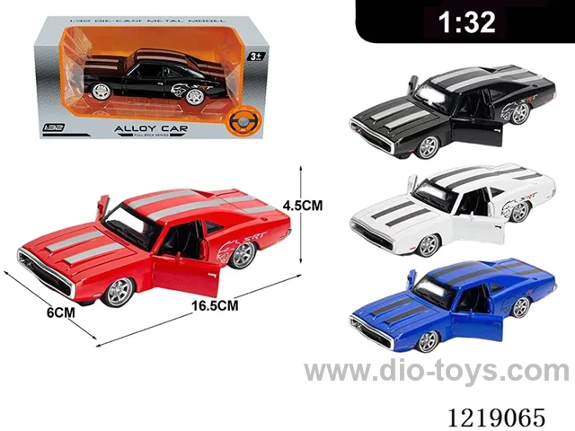 1:32 pull back alloy car W L/M included 3*AG13