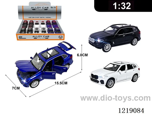 1:32 pull back alloy car W L/M included 3*AG13