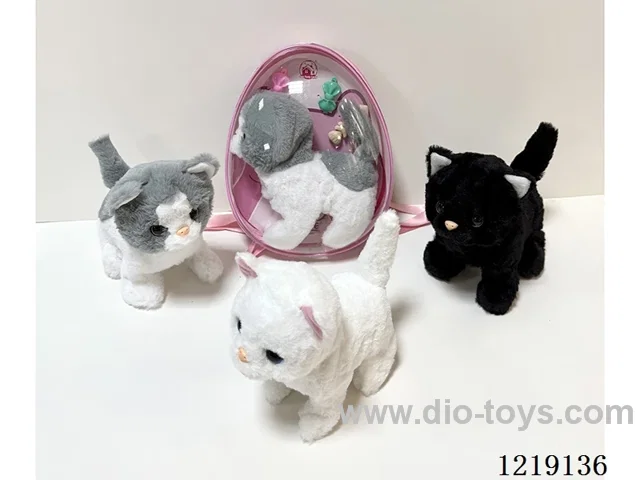 B/O Plush Cat Set(not included 2*AA)