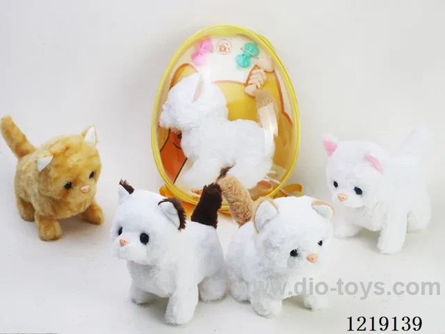 B/O Plush Cat Set(not included 2*AA)