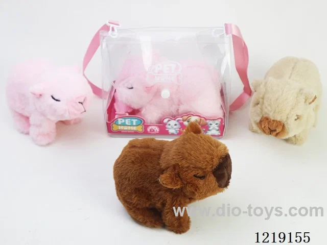 B/O Plush Kapybara Set(not included 2*AA)