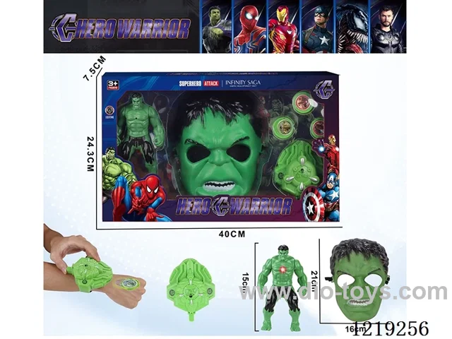 Hulk Mask Set