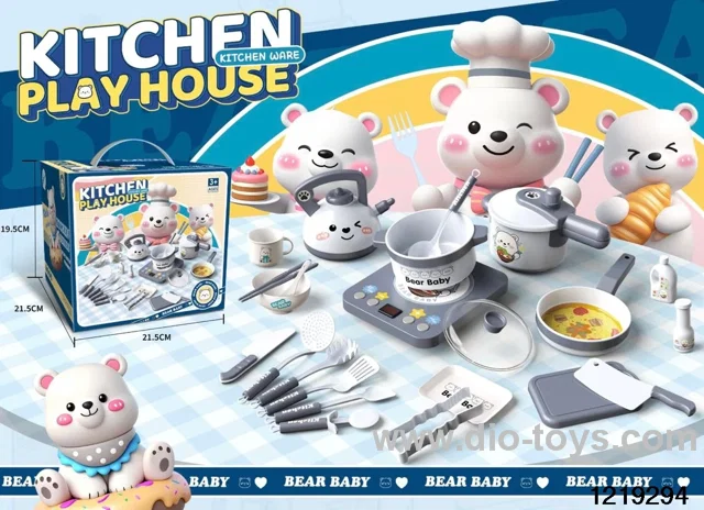 Little White Bear Kitchen Tools (non-functional)