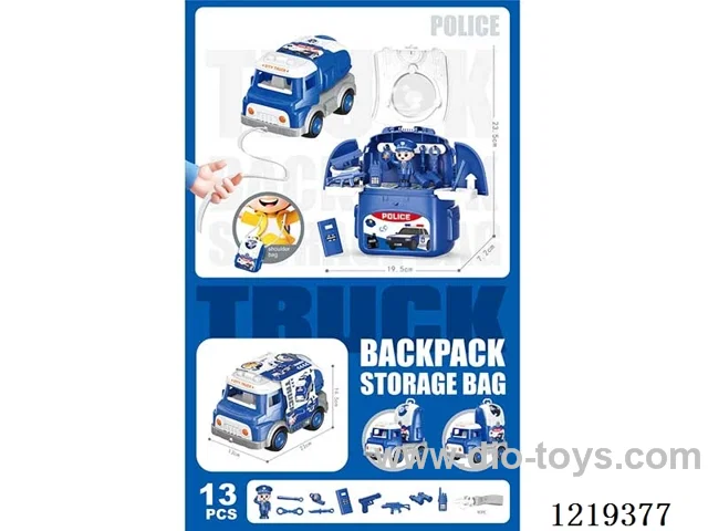 DIY Police Scene (accessories 13PCS)