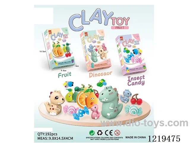 colored clay