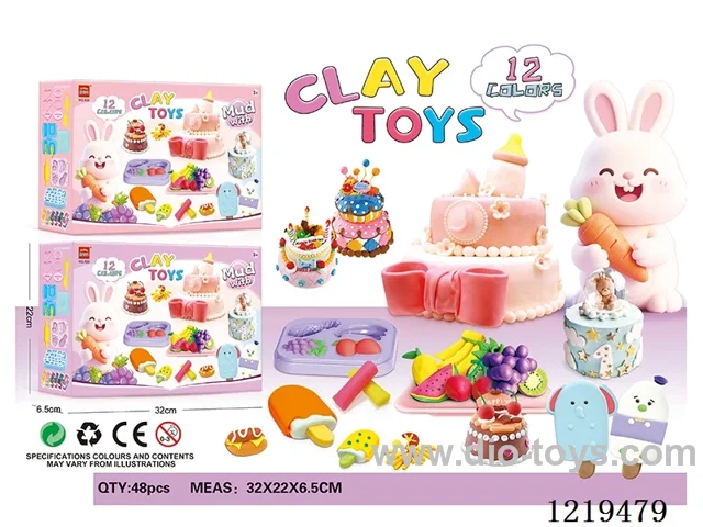 colored clay