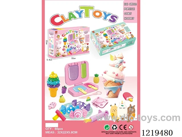 colored clay