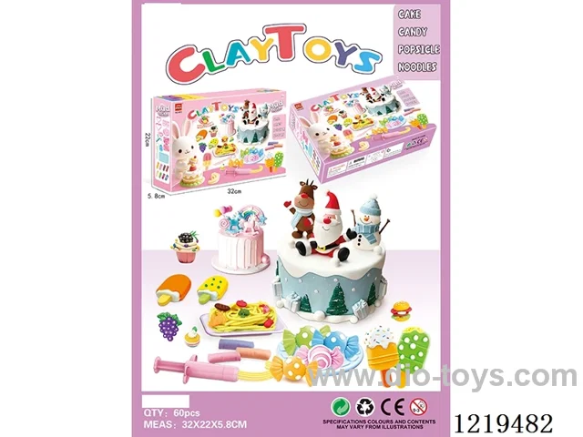 colored clay