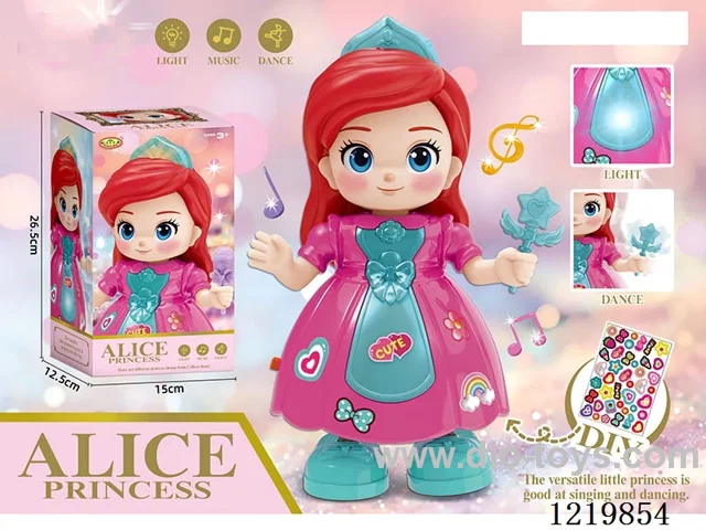 B/O dancing princess W L/M not included 3*AA