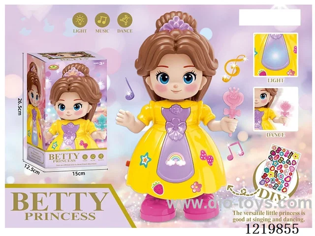 B/O dancing princess W L/M not included 3*AA