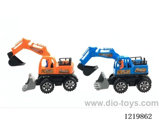 Sliding large-wheel engineering vehicle