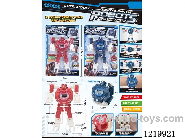 Transformer Electronic Watch