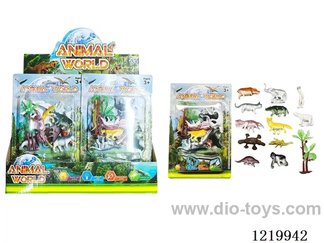 Solid Animal Set(12PCS)