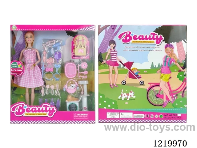 11-inch solid body nine-jointed Barbie set
