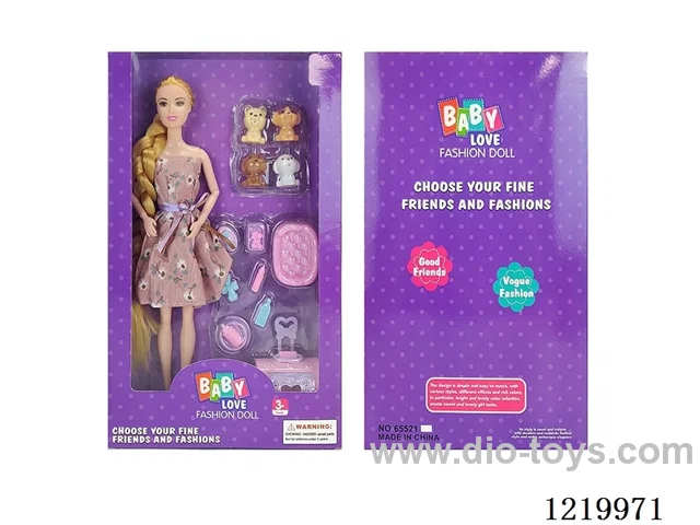 11-inch nine-jointed Barbie set