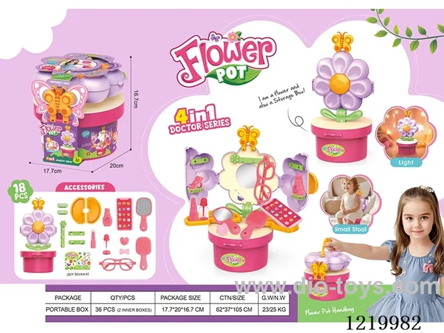 accessory set with light 4 in 1