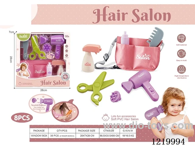 Soft Gel Play House Hairdressing Set