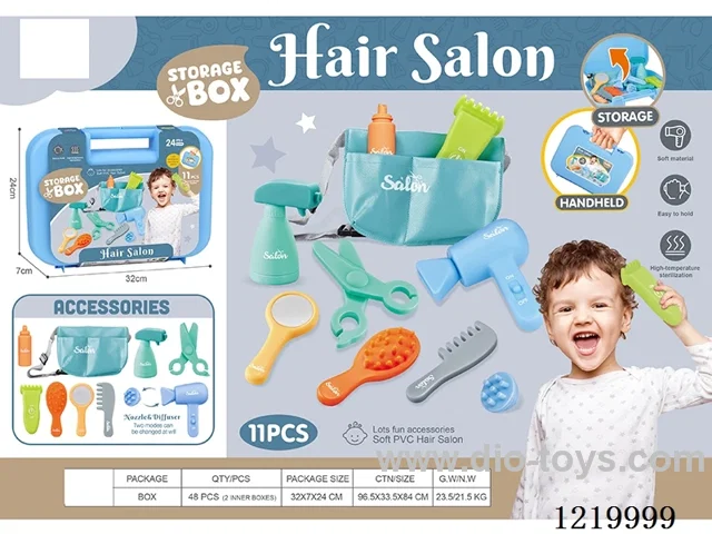 Soft Gel Play House Hairdressing Set