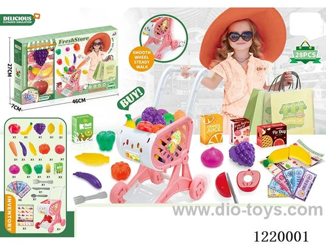 Fruit & Vegetable Shopping Cart