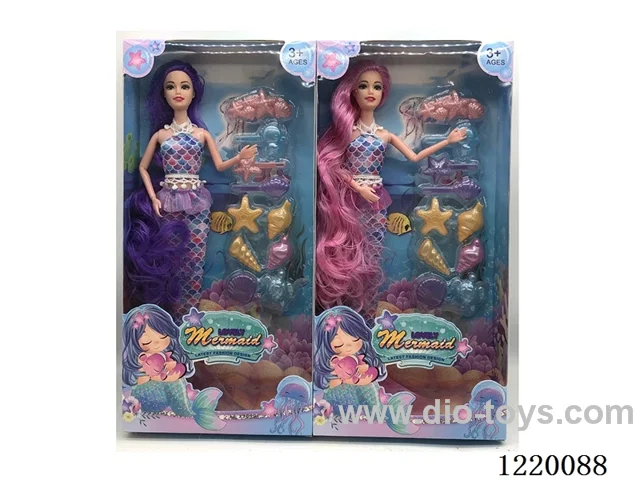 11-inch nine-jointed Mermaid Barbie