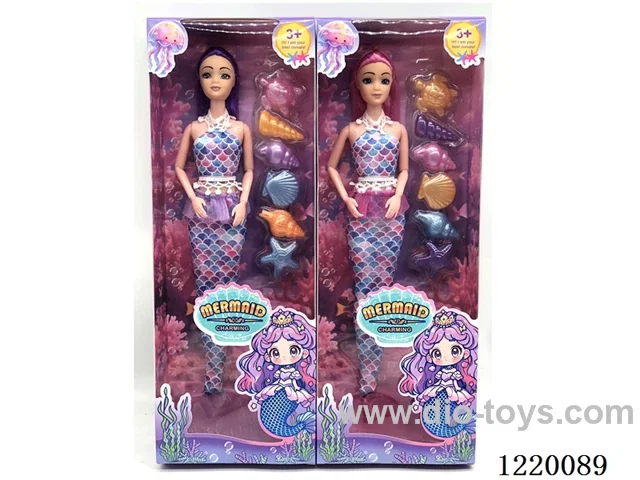 11-inch nine-jointed Mermaid Barbie