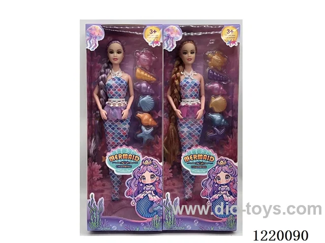 11-inch nine-jointed Mermaid Barbie
