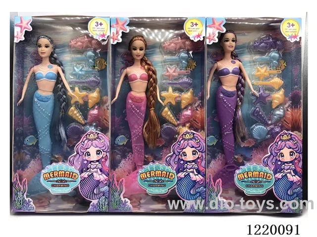 11 inch Mermaid Barbie with Lights