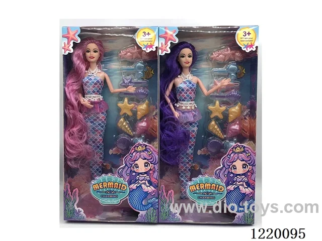11-inch nine-jointed Mermaid Barbie