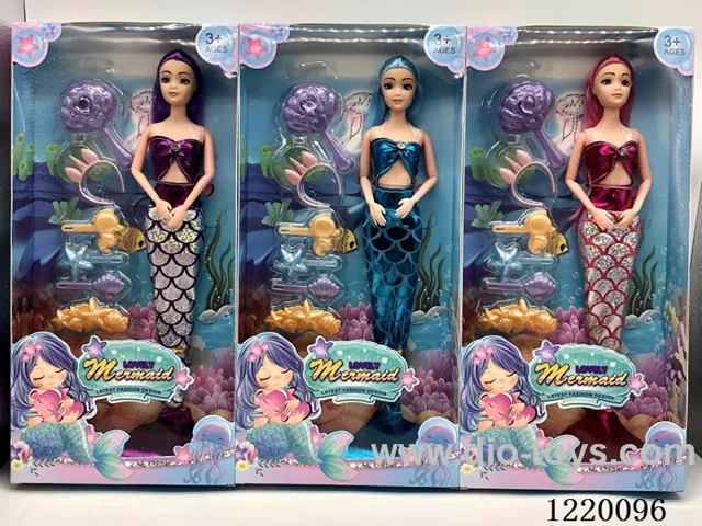 11-inch nine-jointed Mermaid Barbie