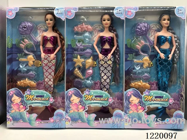 11-inch nine-jointed Mermaid Barbie