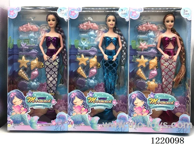 11-inch nine-jointed Mermaid Barbie
