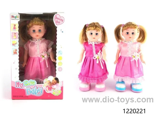 B/O doll in window box