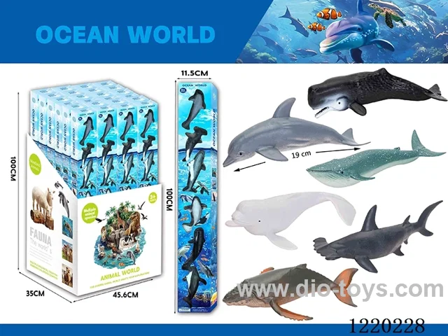 Marine Animal Set 24PCS
