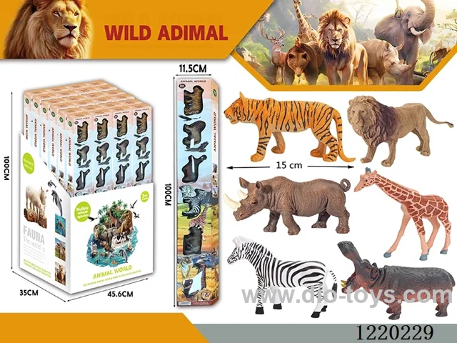 Wild Animal Set 24PCS