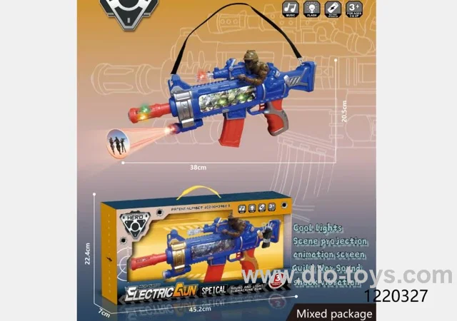 B/O gun with light and sound