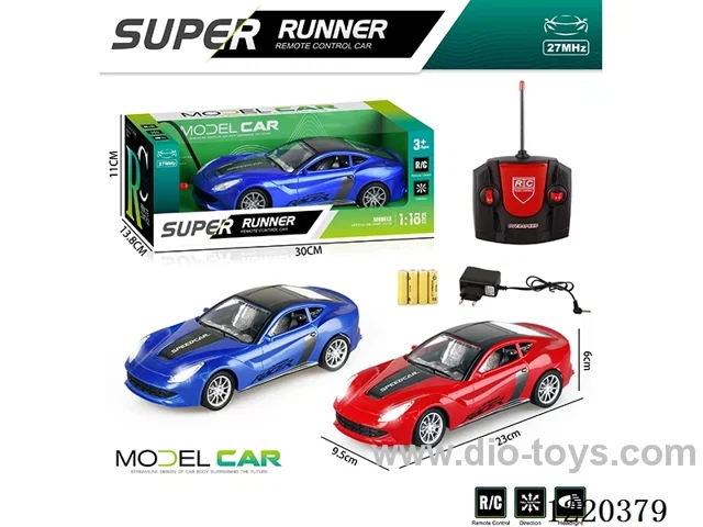 4ch rc car with light included battery