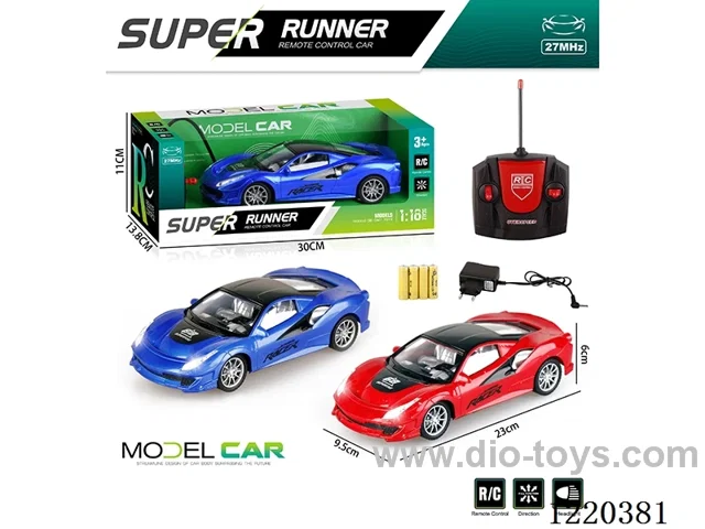 4ch rc car with light included battery