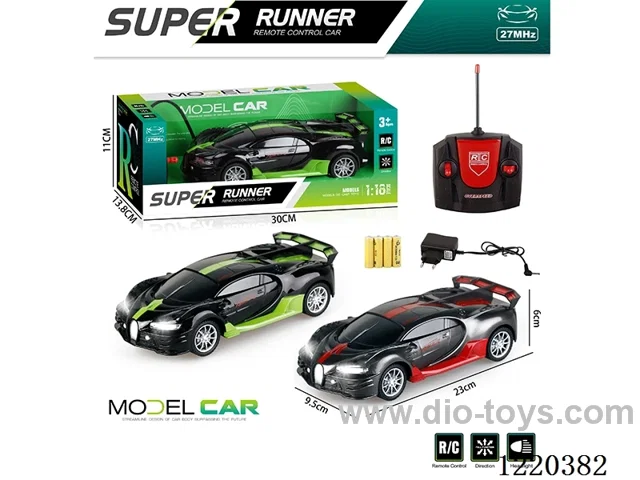 4ch rc car with light included battery